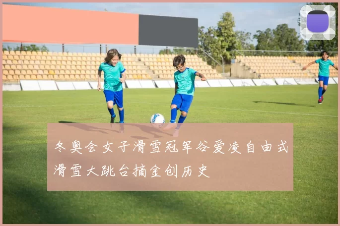 冬奥会女子滑雪冠军谷爱凌自由式滑雪大跳台摘金创历史